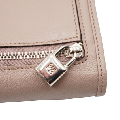 Cartera Loewe Long Wallet Taupe Calfskin
