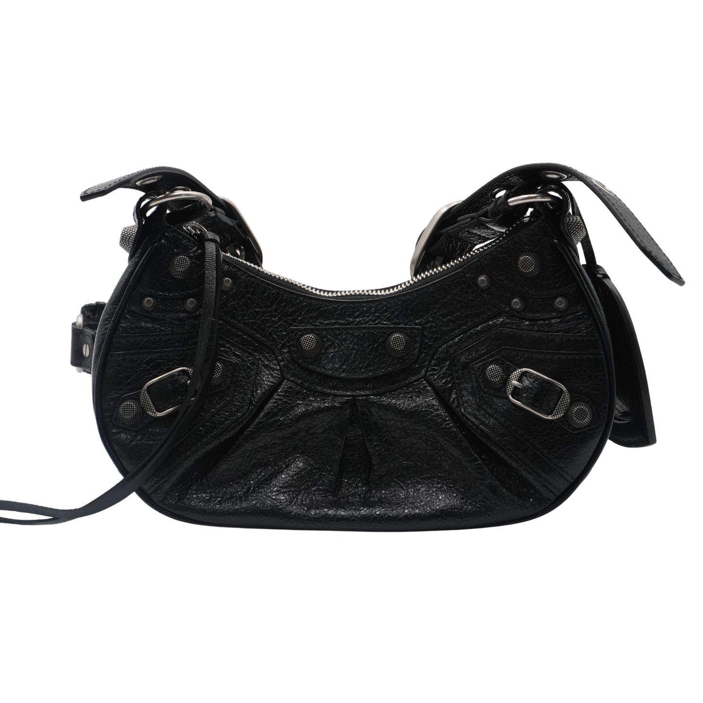Balenciaga Bolsa Le Cagole XS Shoulder Bag Black