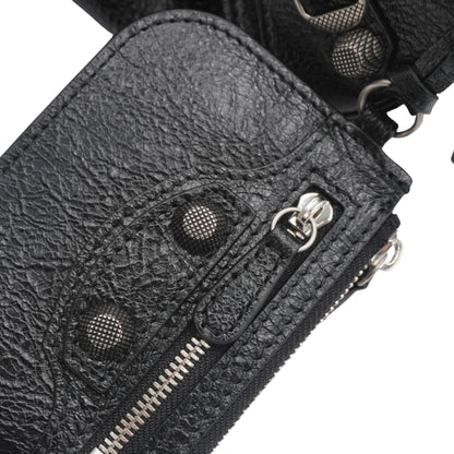 Balenciaga Bolsa Le Cagole XS Shoulder Bag Black