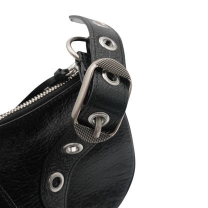 Balenciaga Bolsa Le Cagole XS Shoulder Bag Black