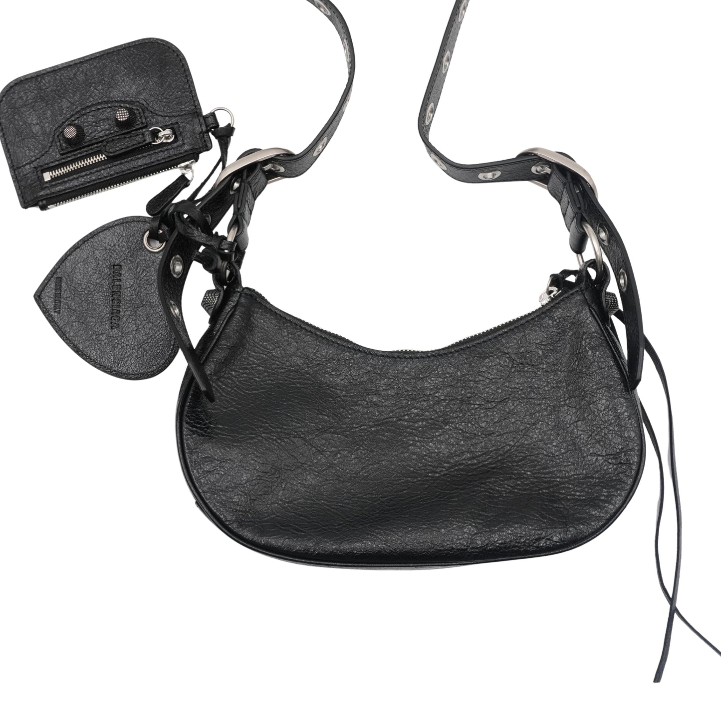 Balenciaga Bolsa Le Cagole XS Shoulder Bag Black