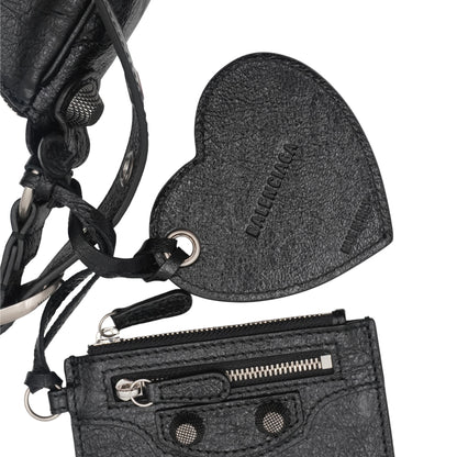 Balenciaga Bolsa Le Cagole XS Shoulder Bag Black