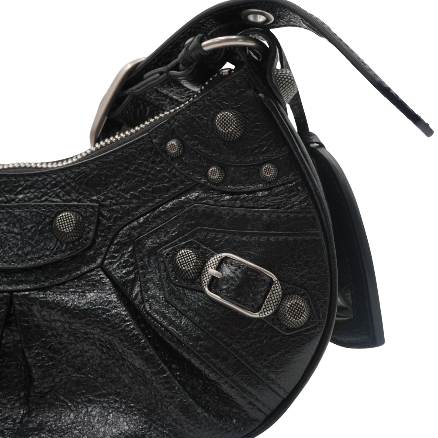 Balenciaga Bolsa Le Cagole XS Shoulder Bag Black
