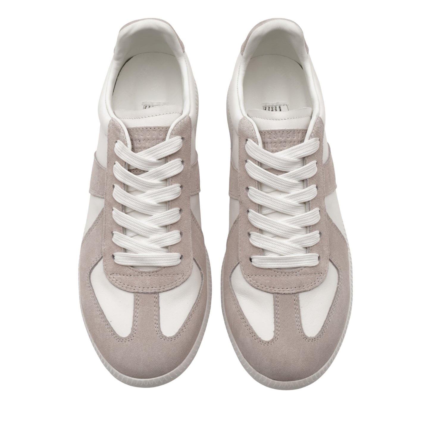 Maison Margiela Tenis Replica Leather Suede White