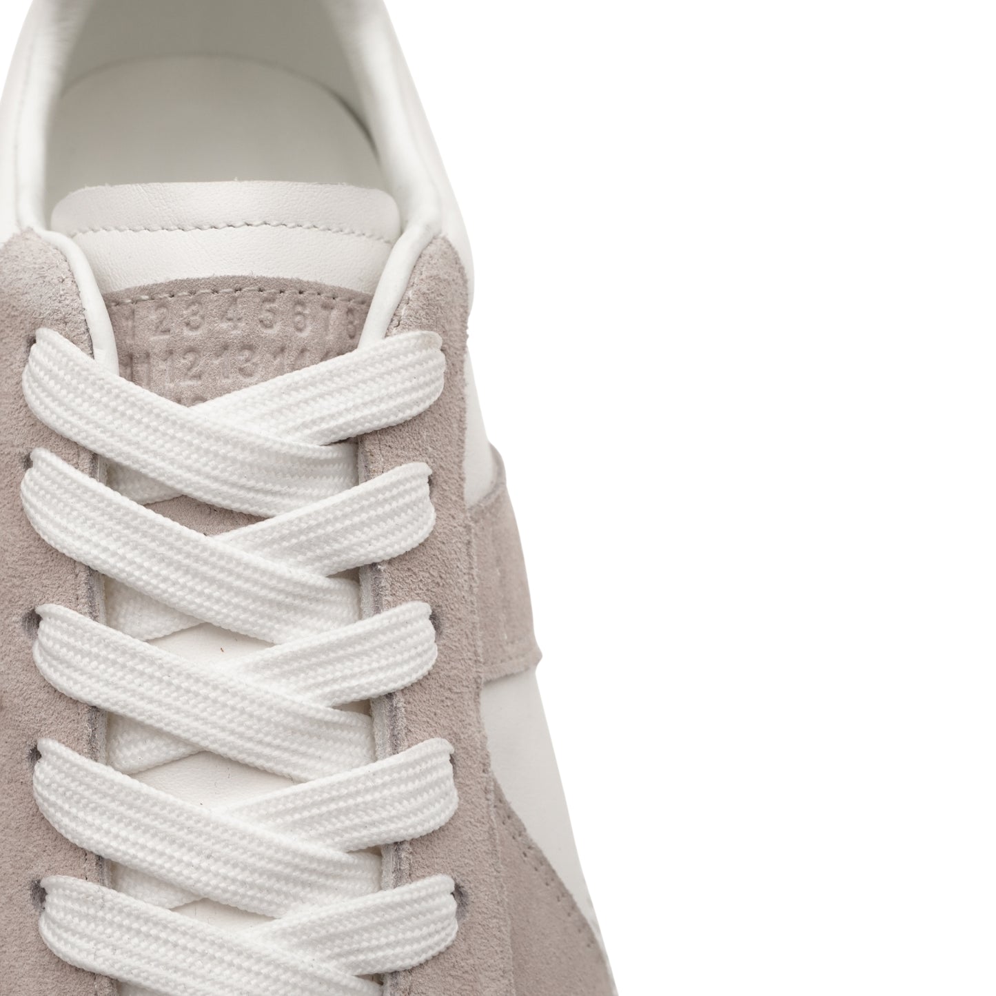 Maison Margiela Tenis Replica Leather Suede White