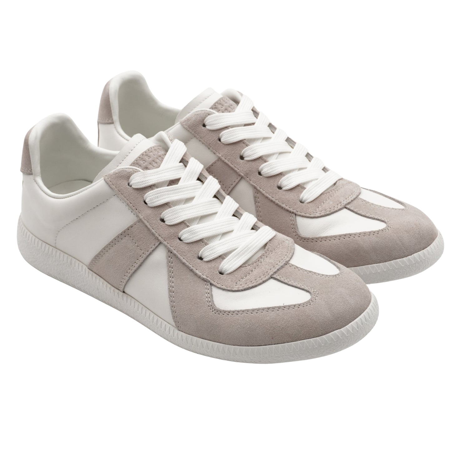 Maison Margiela Tenis Replica Leather Suede White