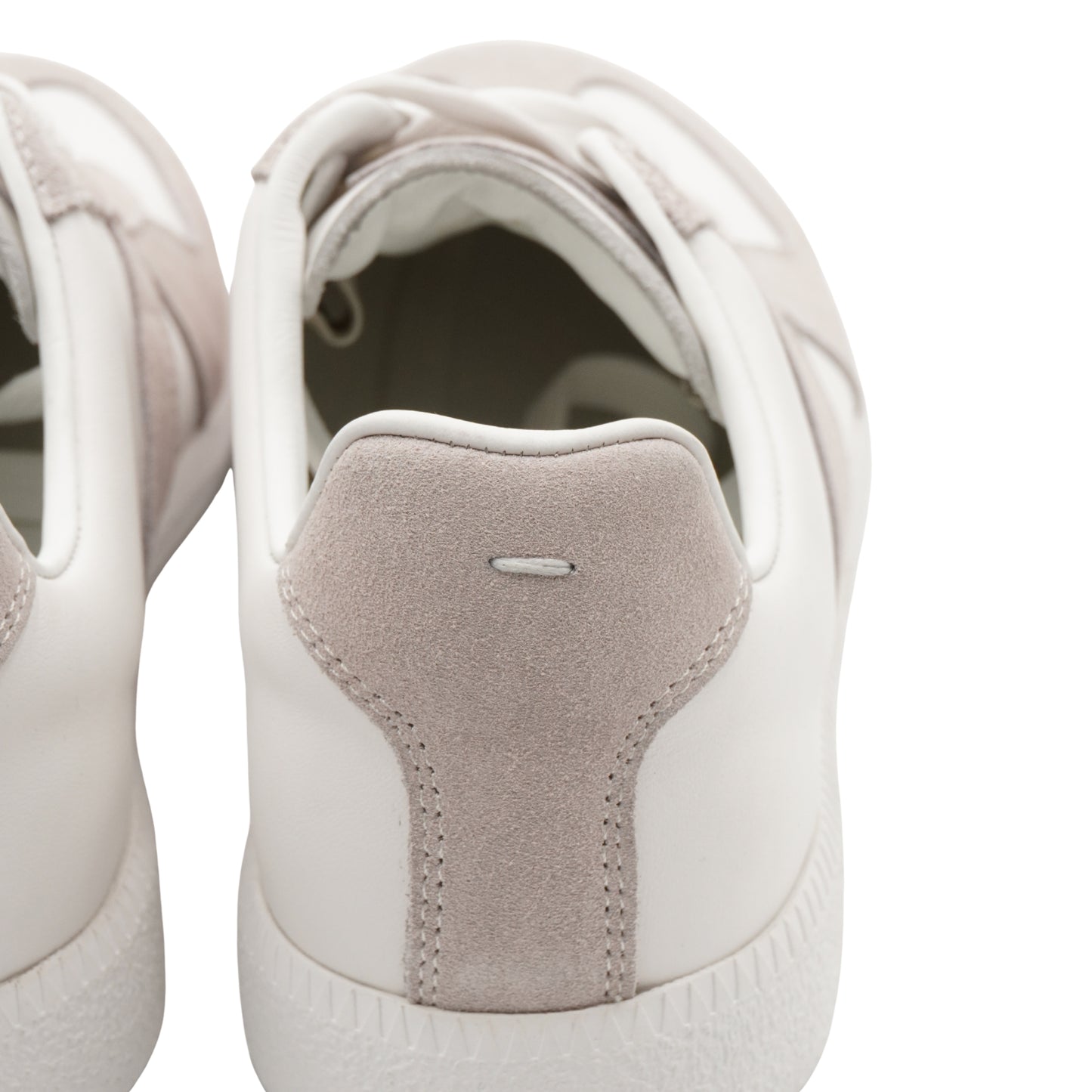 Maison Margiela Tenis Replica Leather Suede White