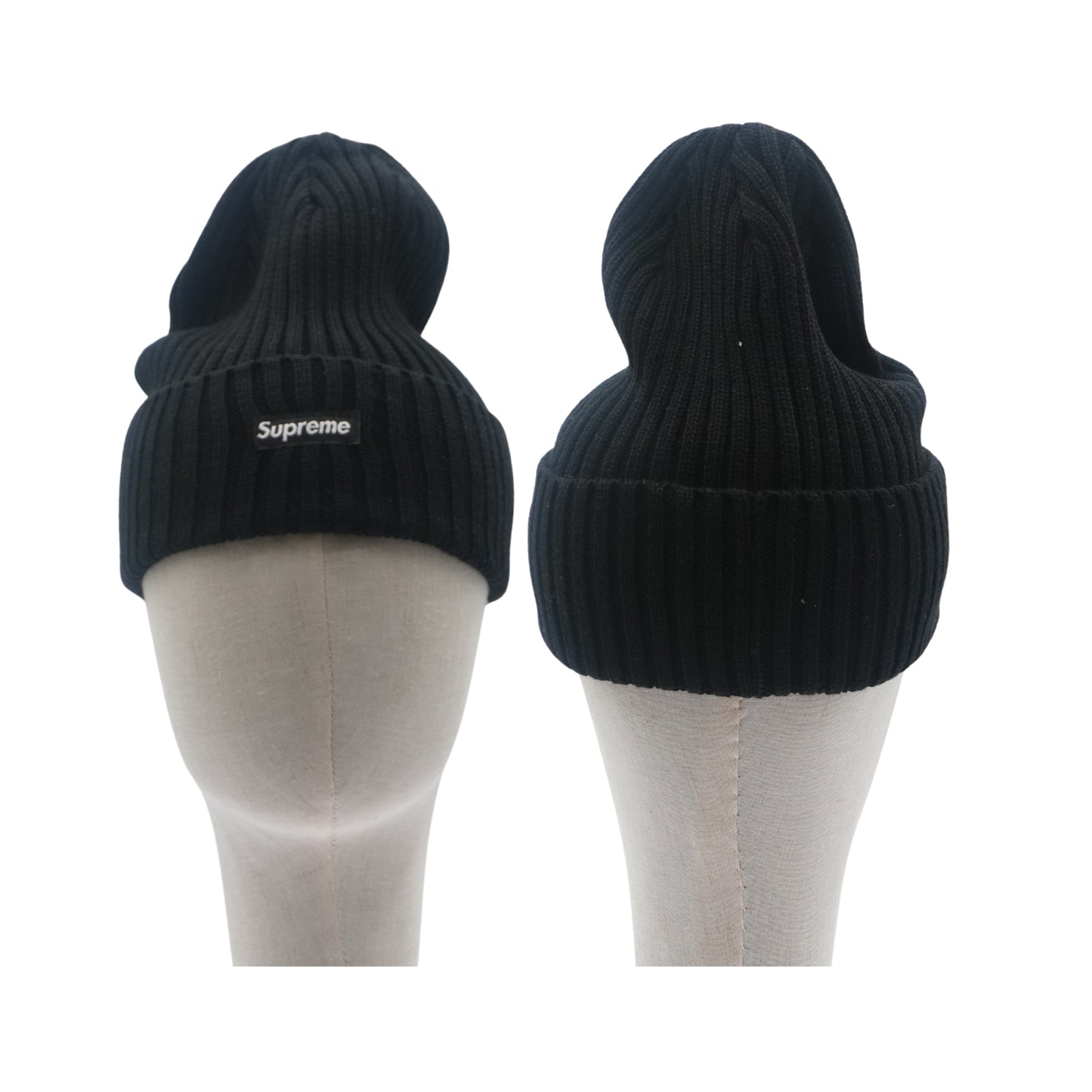 Gorro Supreme Beanie Classic Overdyed Knit Negro