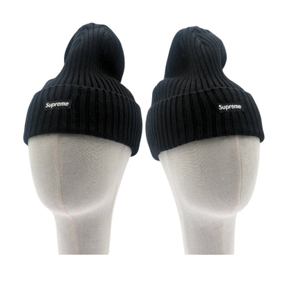 Gorro Supreme Beanie Classic Overdyed Knit Negro