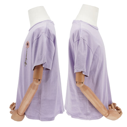 Playera Jacquemus Logo-embroidered Printed Violeta S