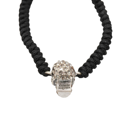 Pulsera Alexander McQueen Calavera Hueso Cuerda .925