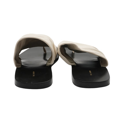 Sandalias The Row Chanclas Drape leather sandals