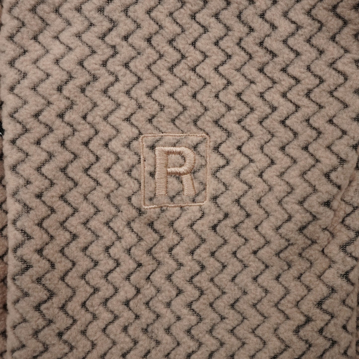 Chamarra Patagonia Polar Zip Neck Fleece Beige