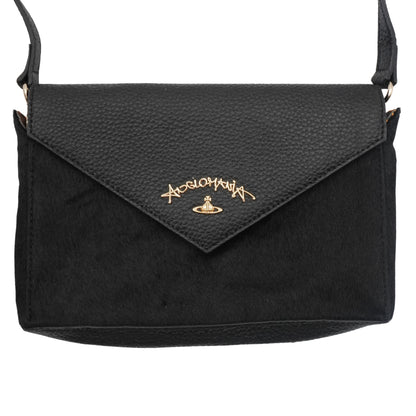 Bolsa Vivienne Westwood Anglomania Envelope Clutch Black