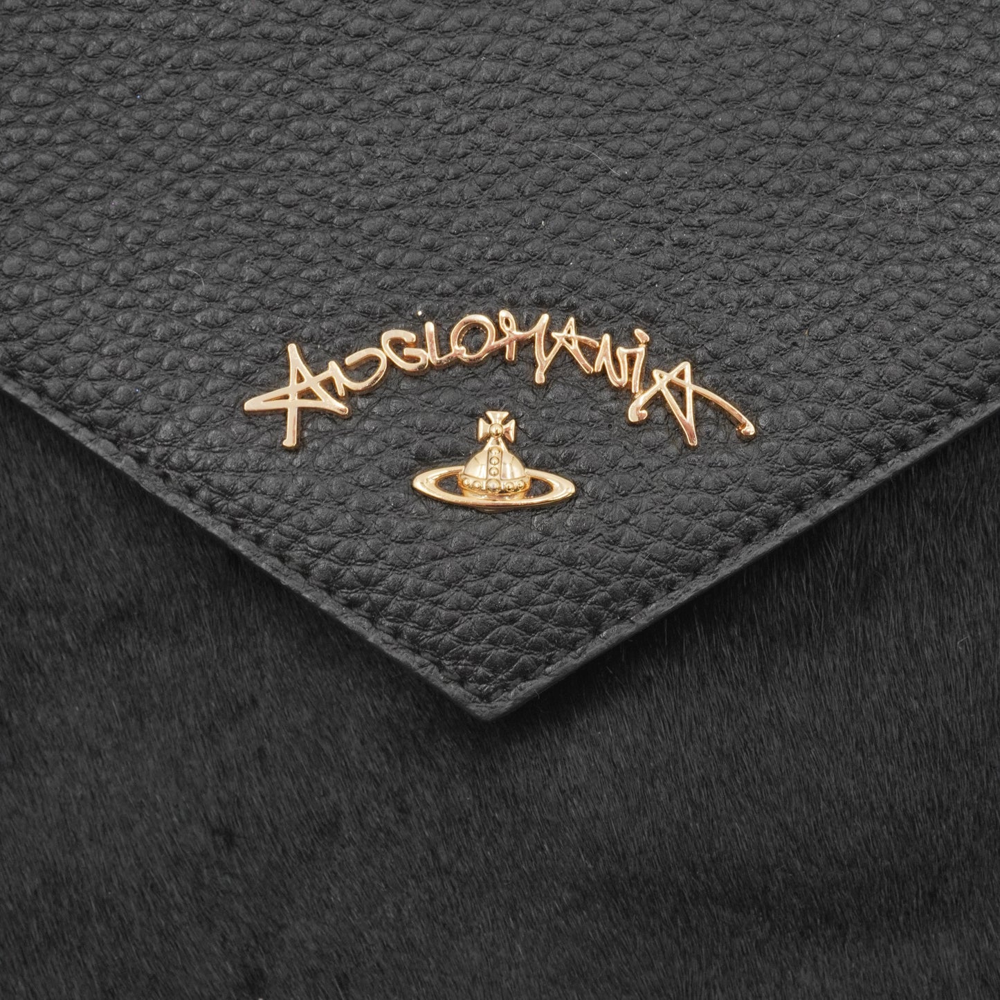 Bolsa Vivienne Westwood Anglomania Envelope Clutch Black