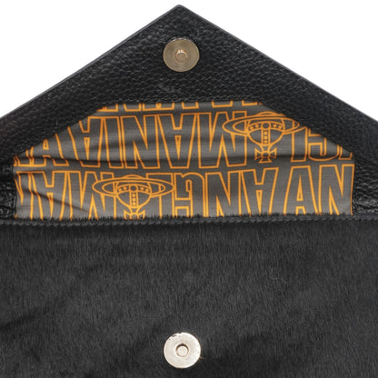Bolsa Vivienne Westwood Anglomania Envelope Clutch Black
