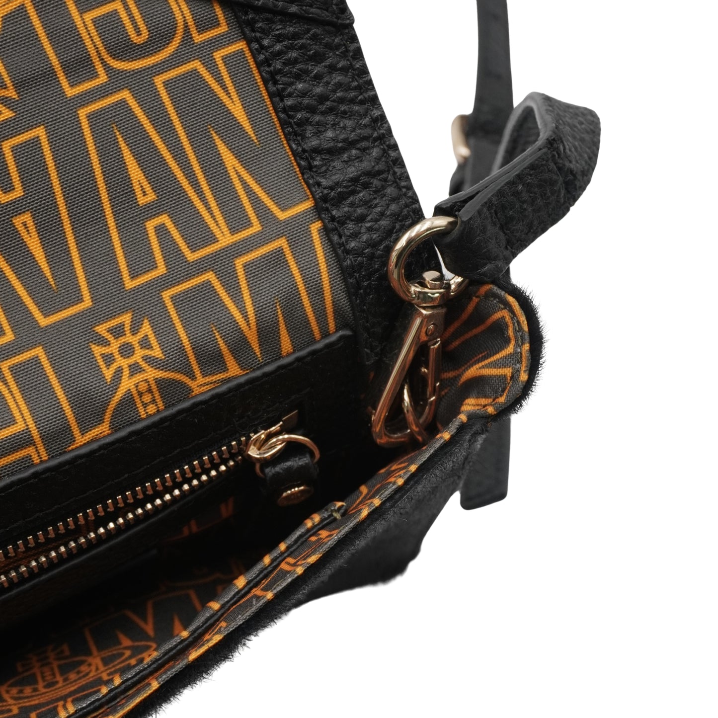 Bolsa Vivienne Westwood Anglomania Envelope Clutch Black