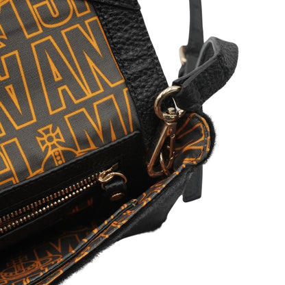 Bolsa Vivienne Westwood Anglomania Envelope Clutch Black