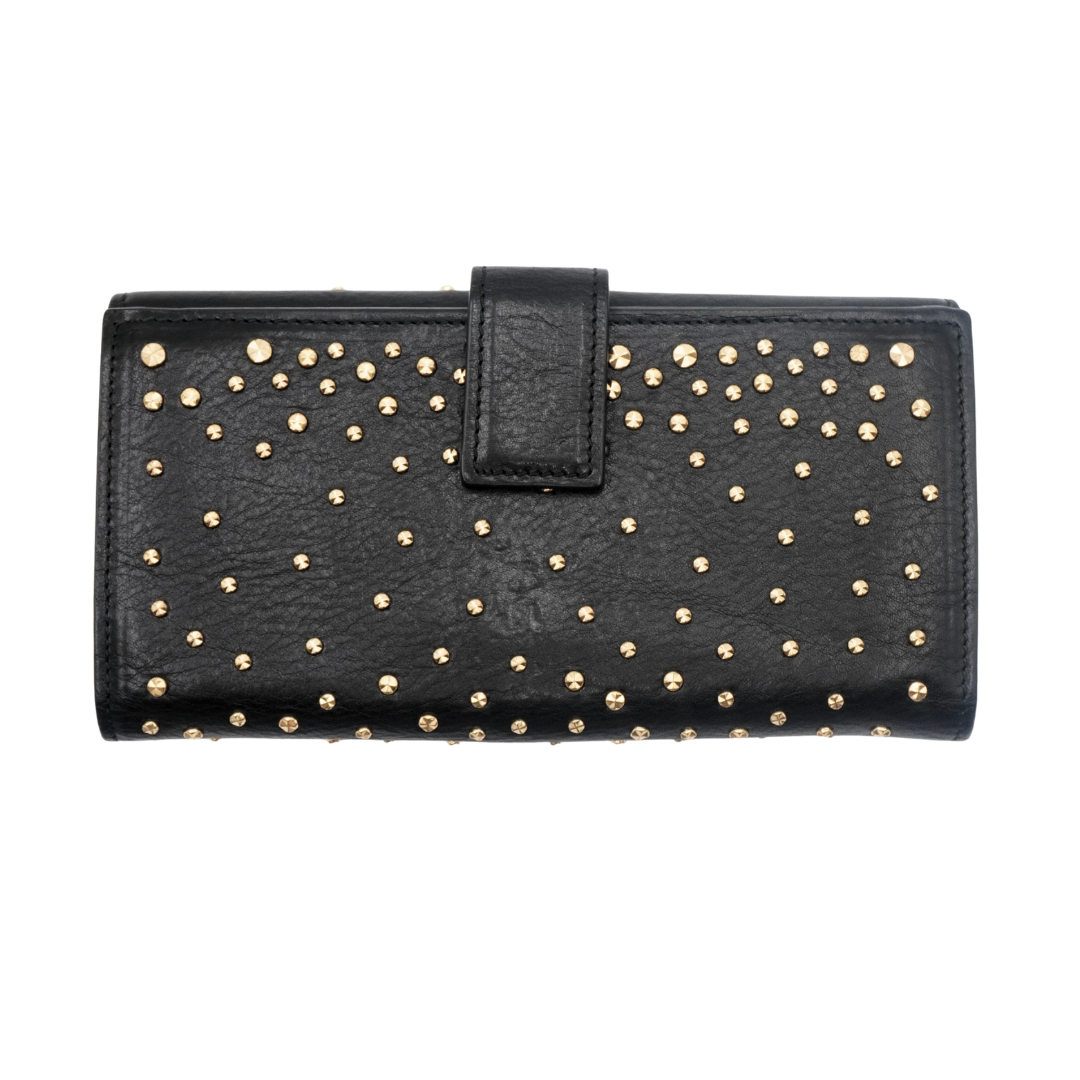 Cartera Alexander McQueen Leather Skull