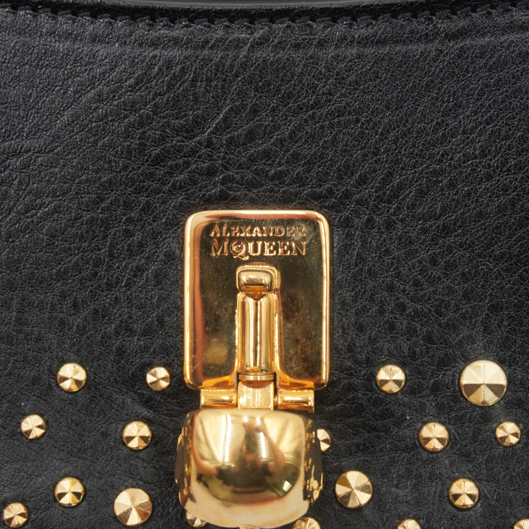 Cartera Alexander McQueen Leather Skull