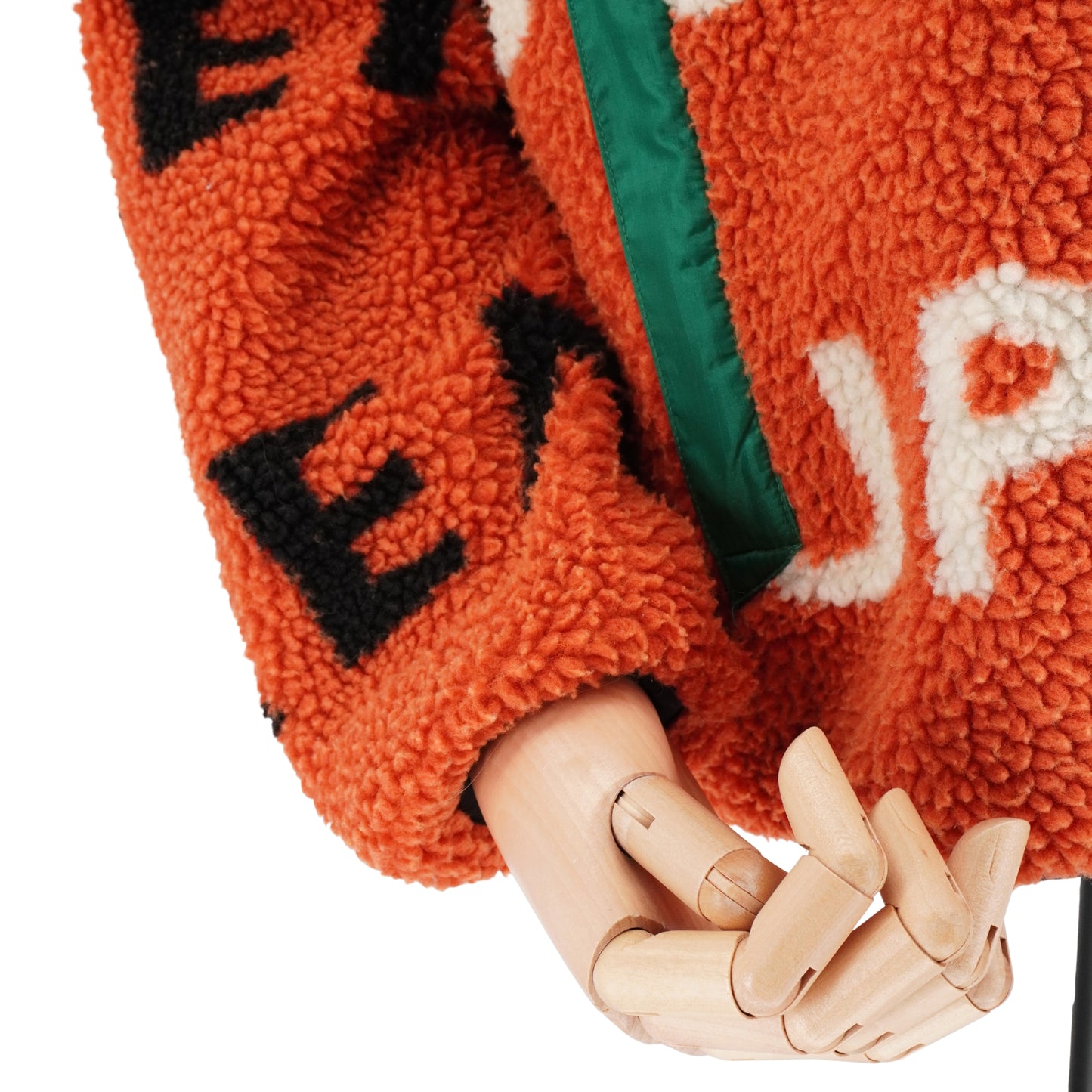 Chamarra Supreme Reversible Con Logo Naranja L Borrego