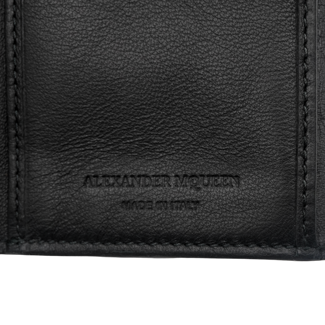 Cartera Alexander McQueen Leather Skull