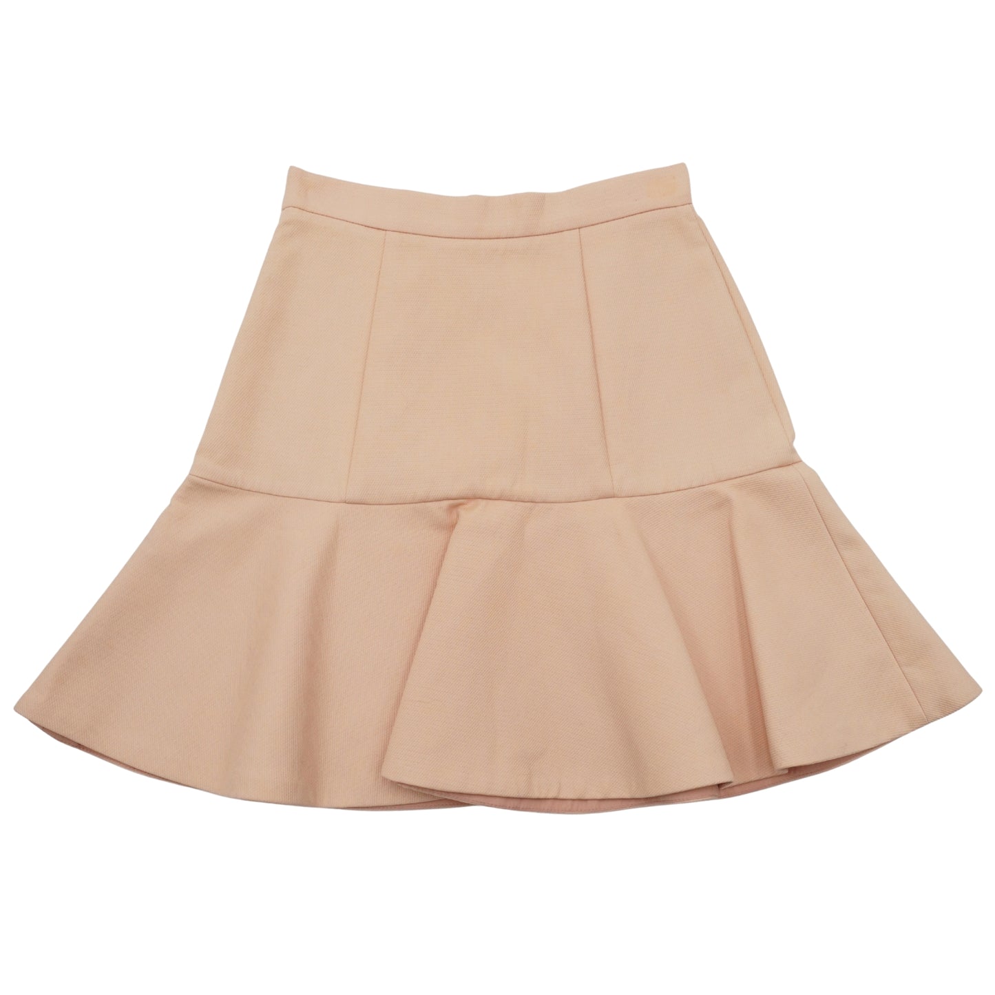Falda Miu Miu Fluted Mini Skirt Blush