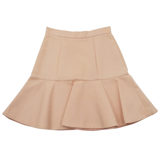 Falda Miu Miu Fluted Mini Skirt Blush