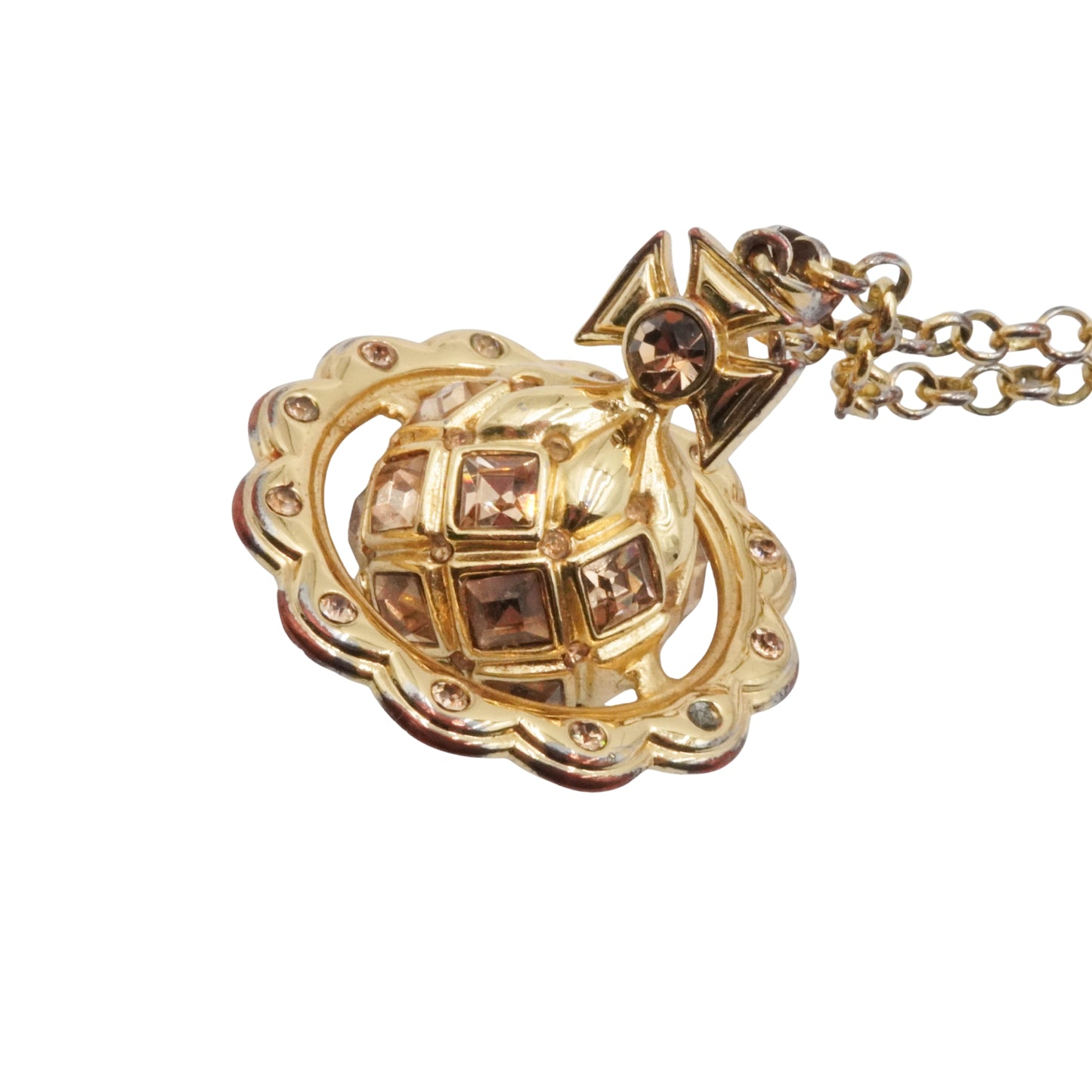 Vivienne Westwood Classic Orb Pendant Necklace Gold