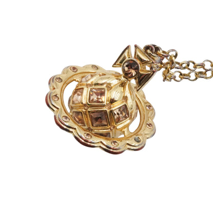 Vivienne Westwood Classic Orb Pendant Necklace Gold