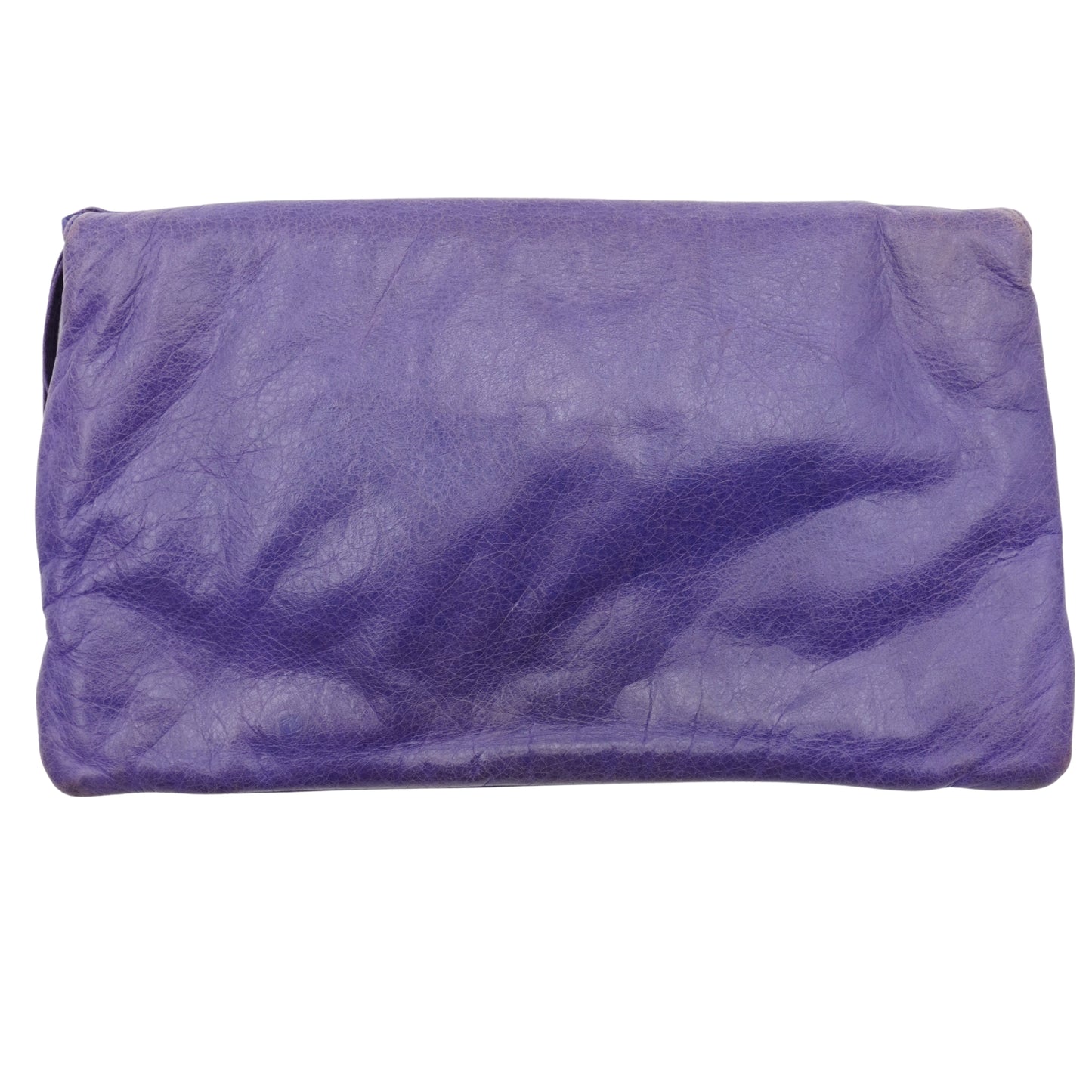 Bolsa  Clutch Envelope Balenciaga Bolsa Purple Leather Giant 21
