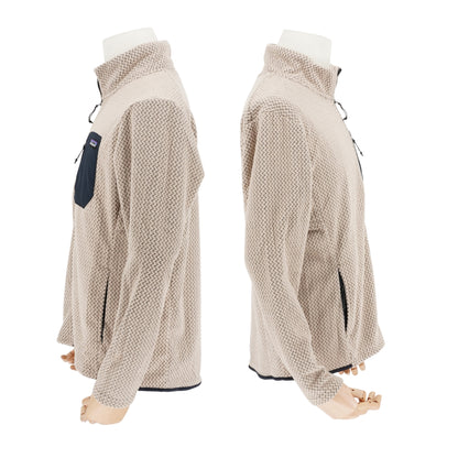 Chamarra Patagonia Polar Zip Neck Fleece Beige