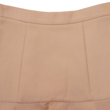Falda Miu Miu Fluted Mini Skirt Blush