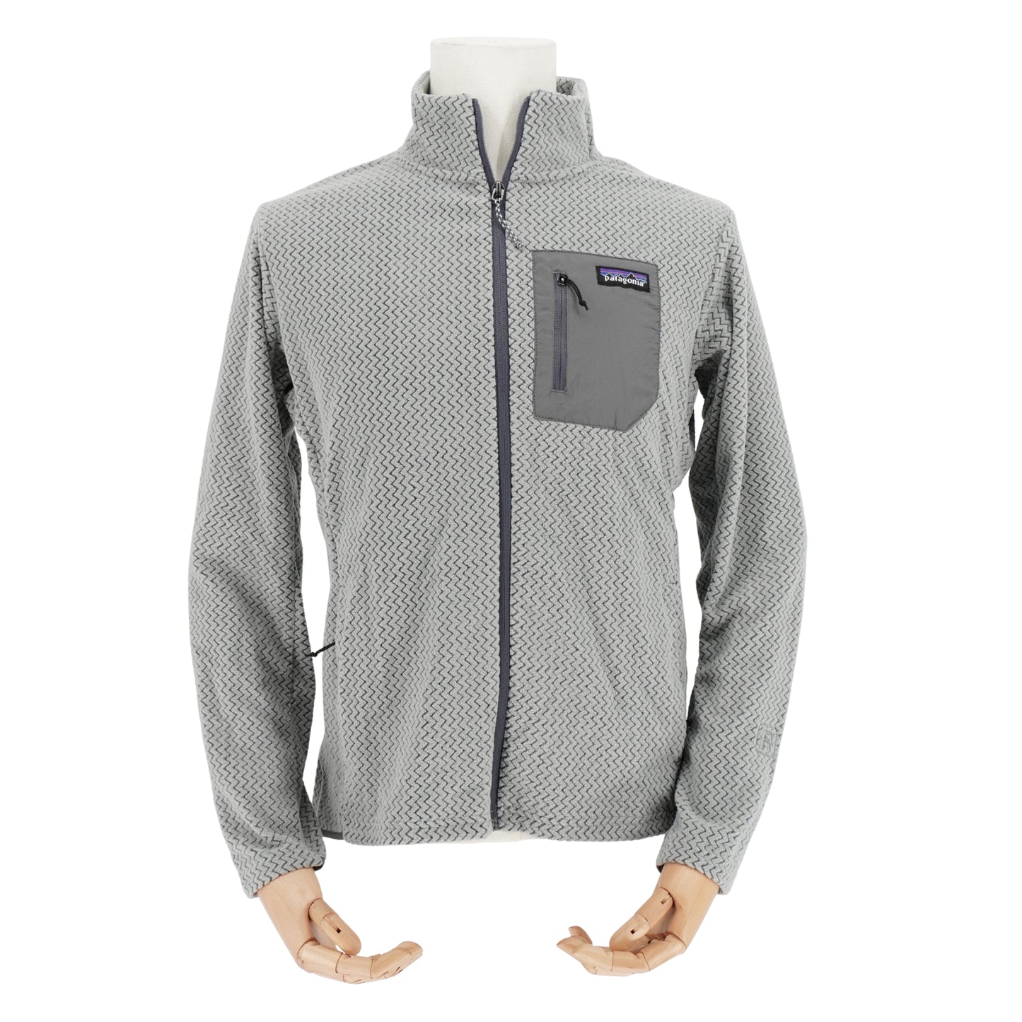 Chamarra Patagonia Polar Zip Neck Fleece Jacket Gris