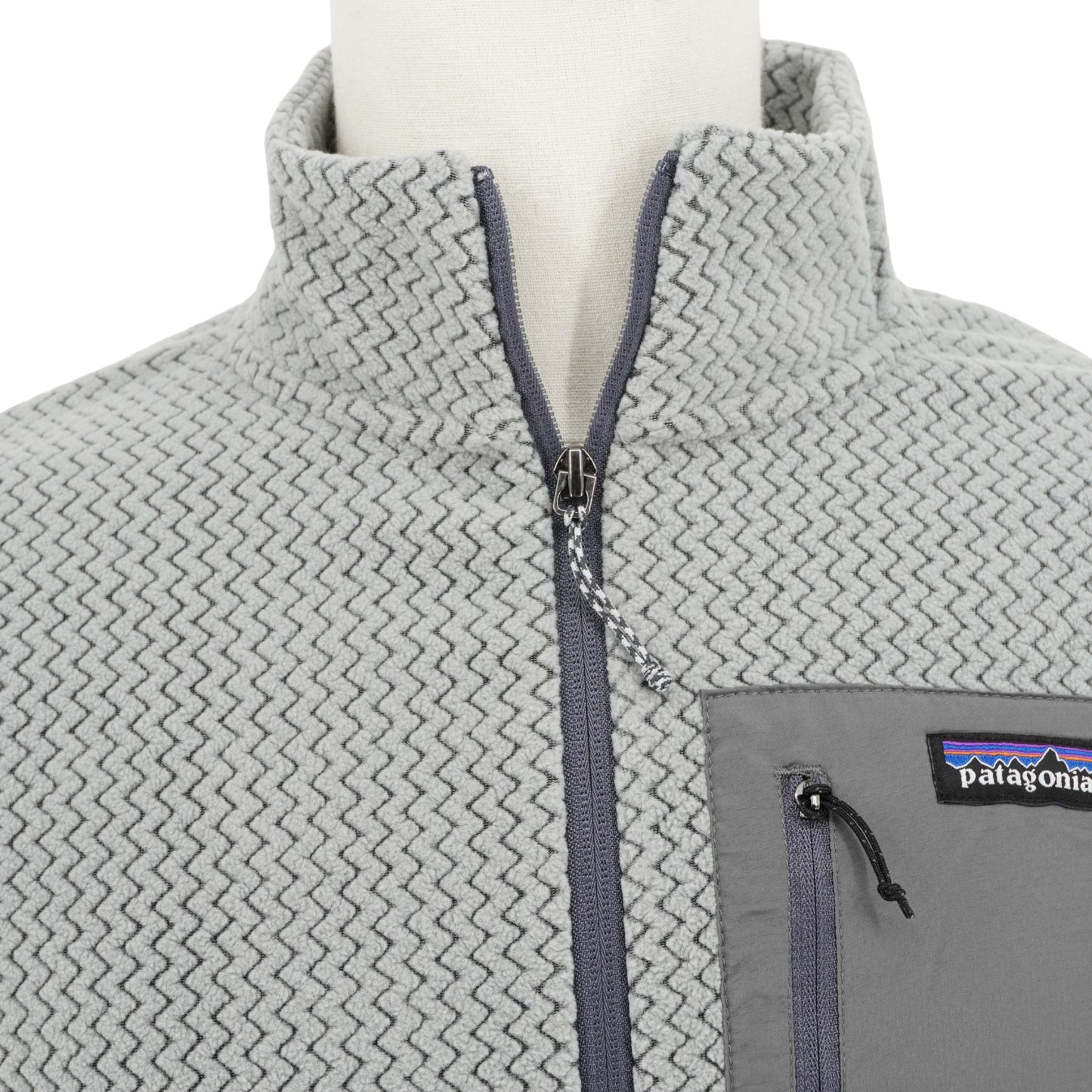 Chamarra Patagonia Polar Zip Neck Fleece Jacket Gris