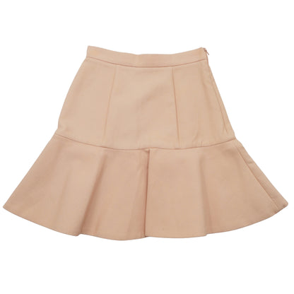 Falda Miu Miu Fluted Mini Skirt Blush