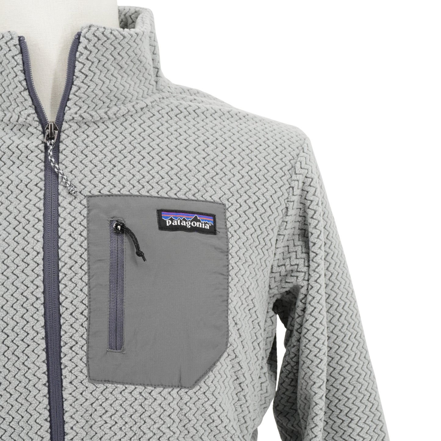 Chamarra Patagonia Polar Zip Neck Fleece Jacket Gris