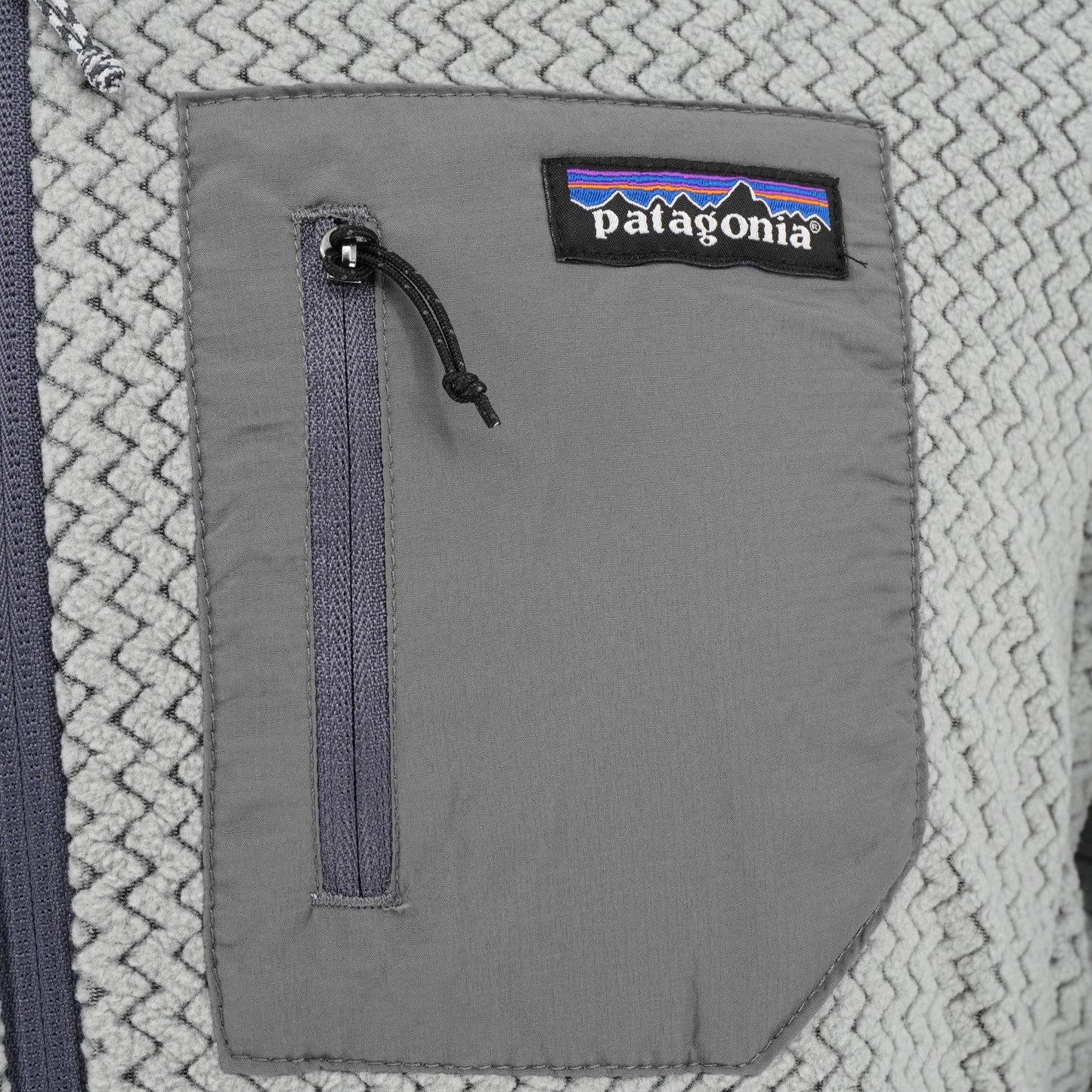 Chamarra Patagonia Polar Zip Neck Fleece Jacket Gris