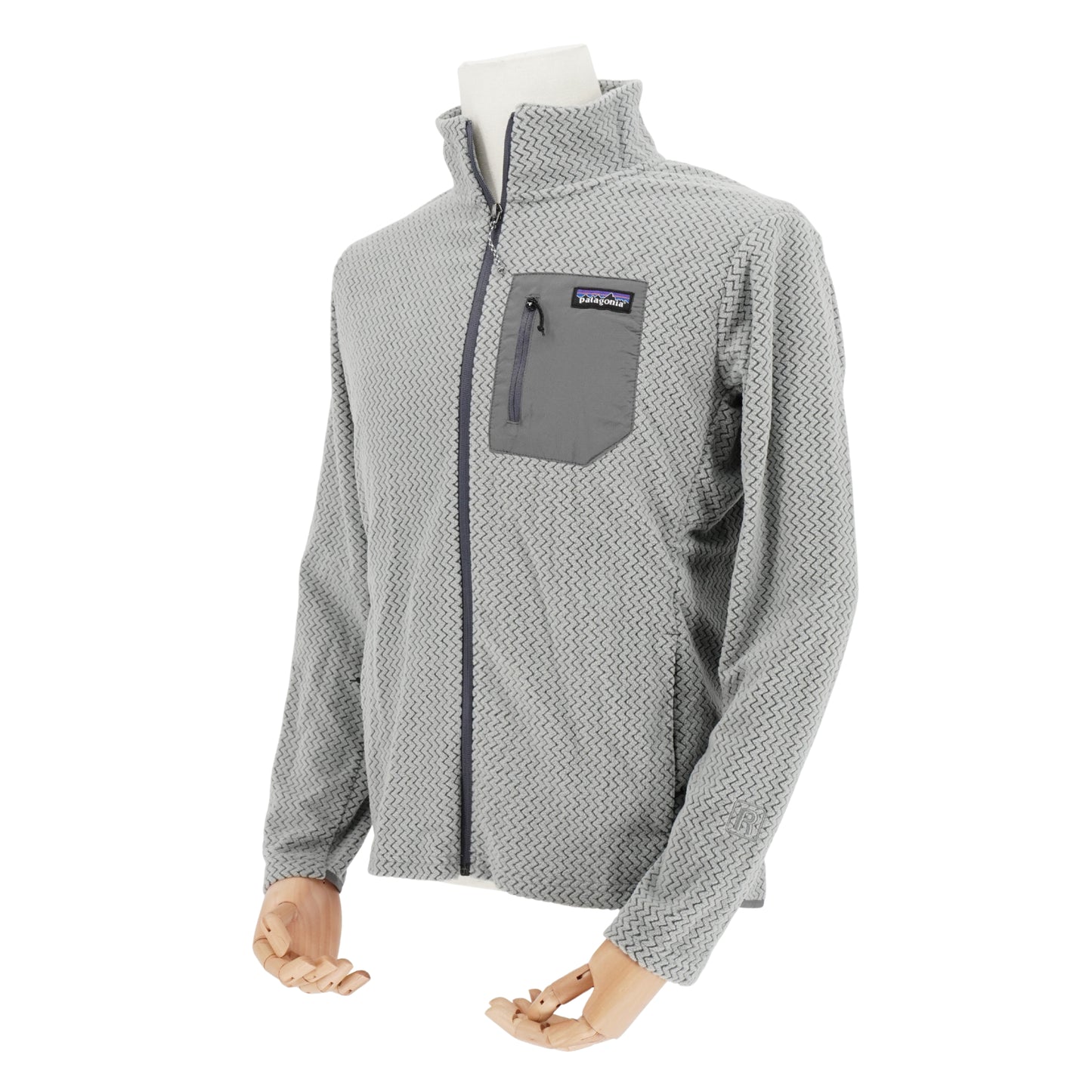 Chamarra Patagonia Polar Zip Neck Fleece Jacket Gris