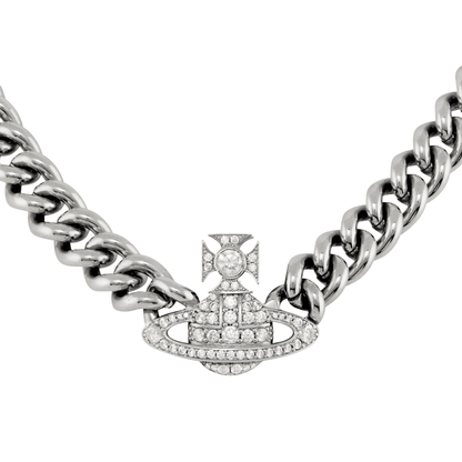 Collar Vivienne Westwood Mini Bas Relief Pearl