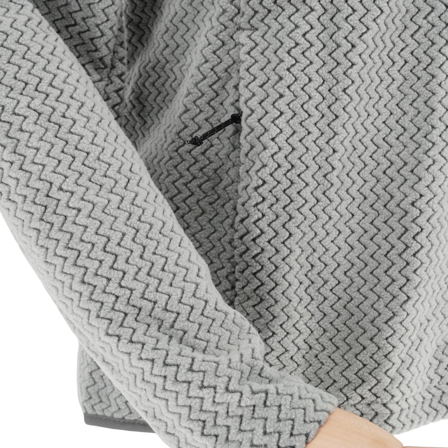 Chamarra Patagonia Polar Zip Neck Fleece Jacket Gris