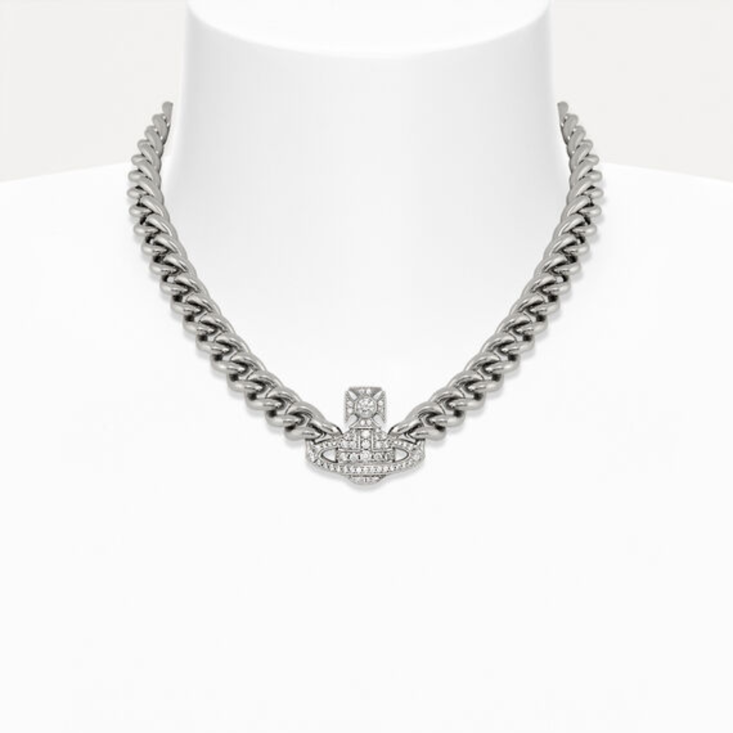 Collar Vivienne Westwood Mini Bas Relief Pearl