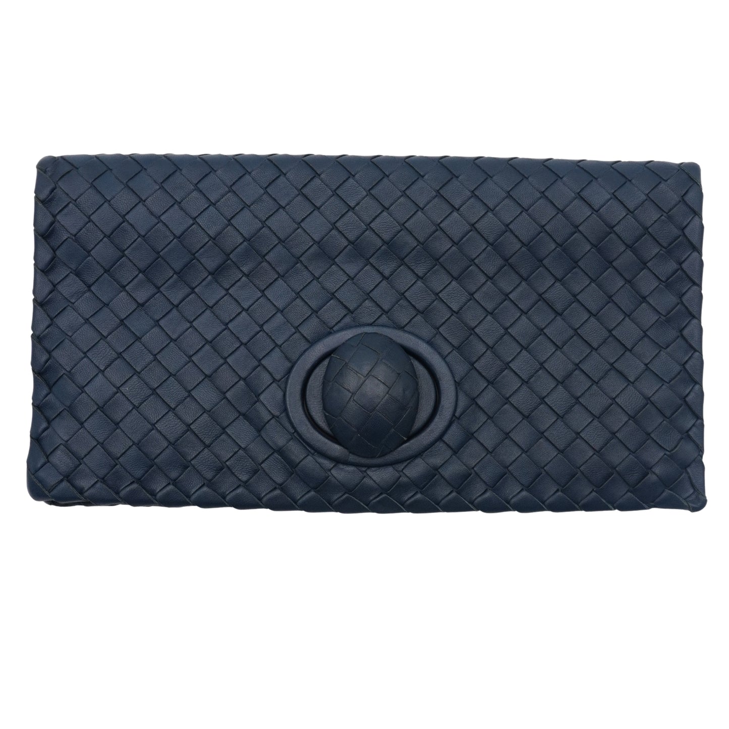 Bolsa Bottega Veneta Intrecciato Turn-Lock Clutch