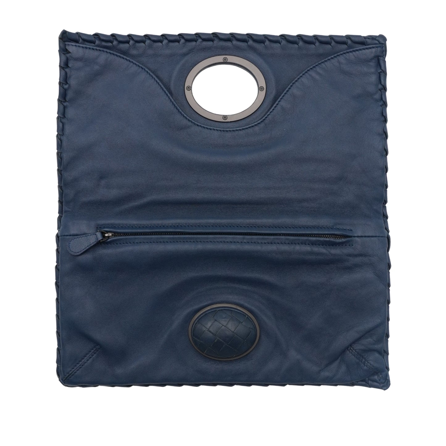 Bolsa Bottega Veneta Intrecciato Turn-Lock Clutch