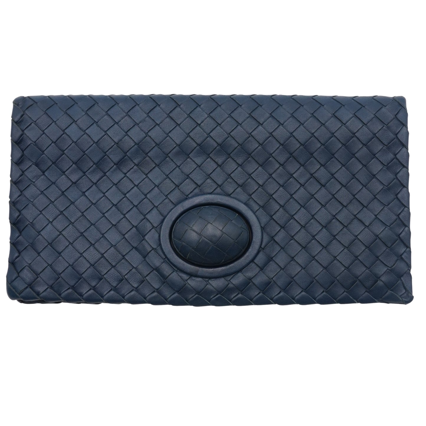 Bolsa Bottega Veneta Intrecciato Turn-Lock Clutch