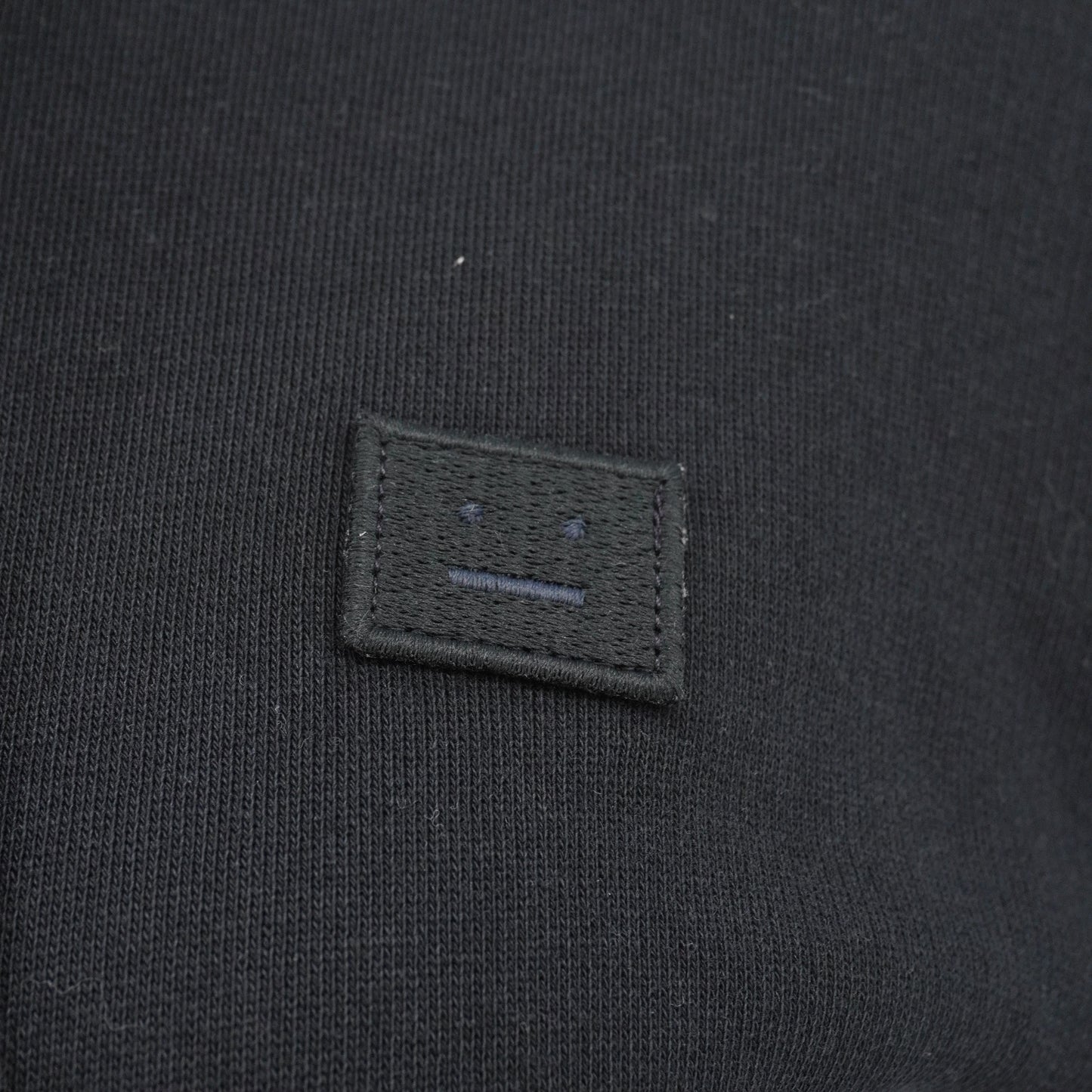 Sudadera Acne Studios Grey Smiley Face