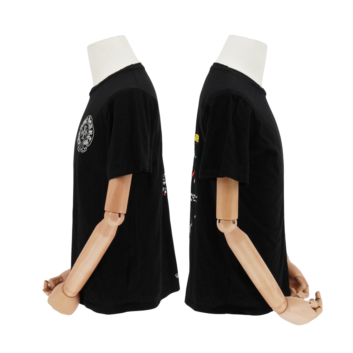 Playera Chrome Hearts Los Angeles Graphic Print Black