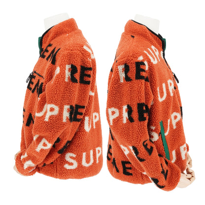 Chamarra Supreme Reversible Con Logo Naranja L Borrego
