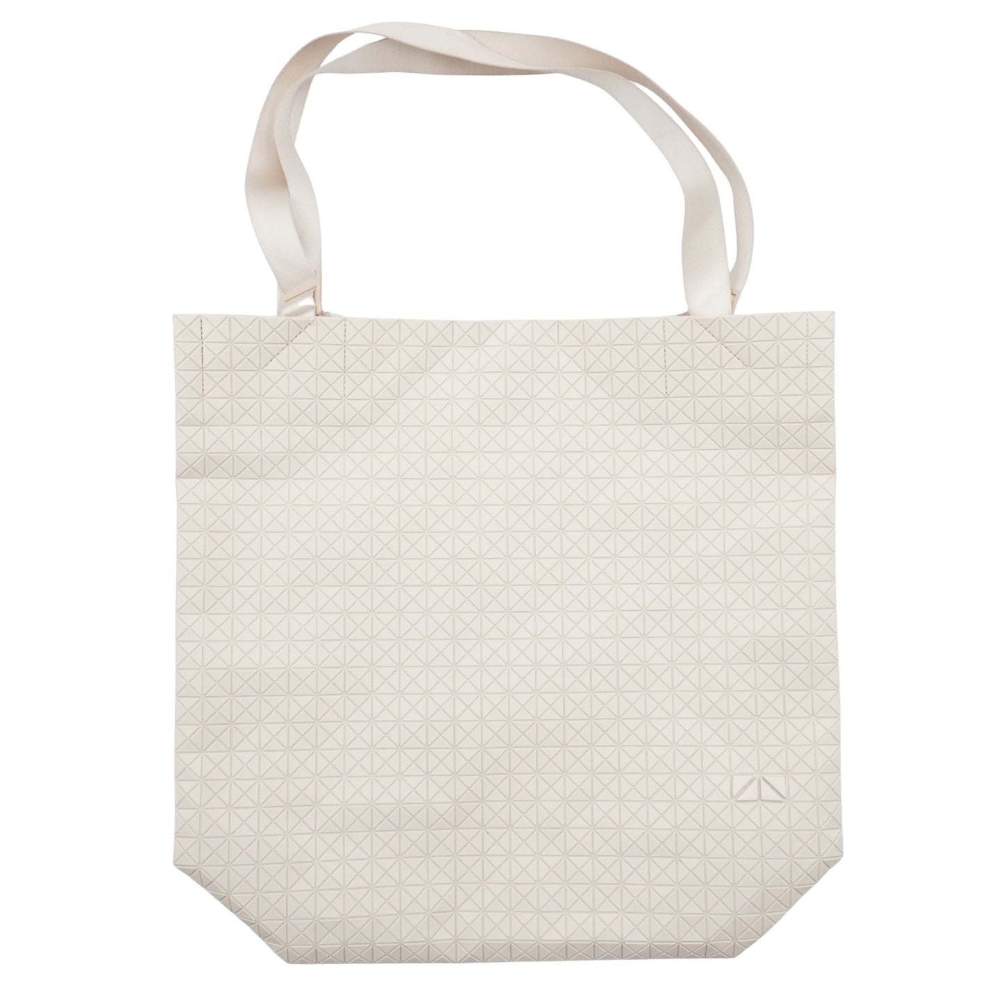 Bolsa Issey Miyake Bao Bao Beige One-tone Cart Tote Crema