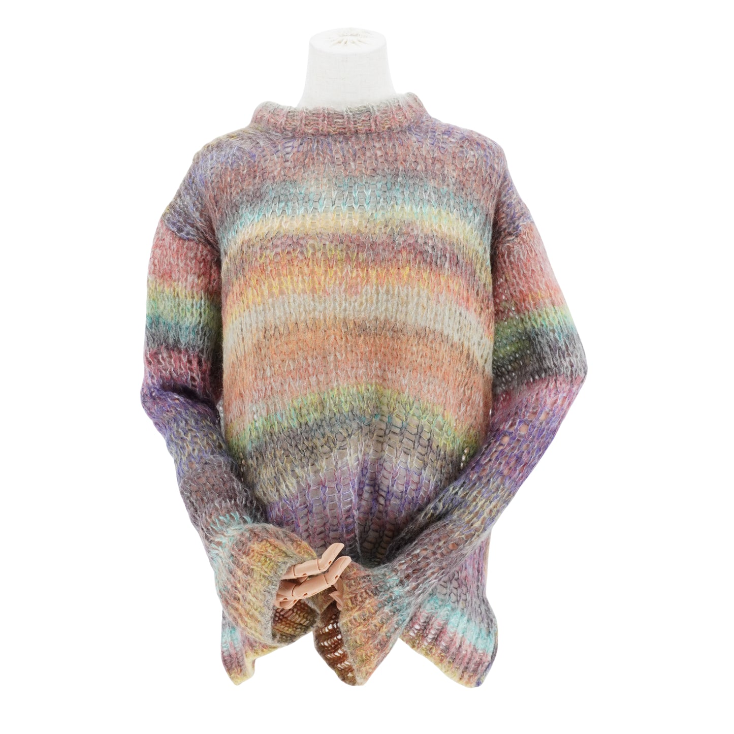 Sueter Acne Studios Ance Studios Rainbow Mohair Sweater